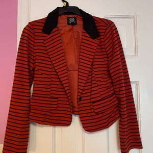 Striped blazer